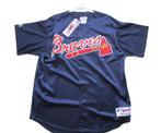 Atlanta braves mlb baseball batter honkbal jersey majestic, Ophalen, Nieuw, Honkbal, Kleding