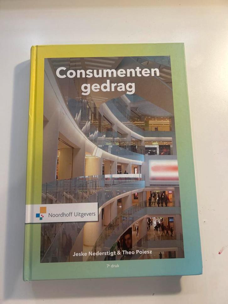 Consumentengedrag - Jeske Nederstigt & Theo Poiesz, Boeken, Economie, Management en Marketing, Zo goed als nieuw, Economie en Marketing