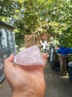 Rozenkwarts Ruw - 405 gram, Verzamelen, Mineralen en Fossielen, Ophalen