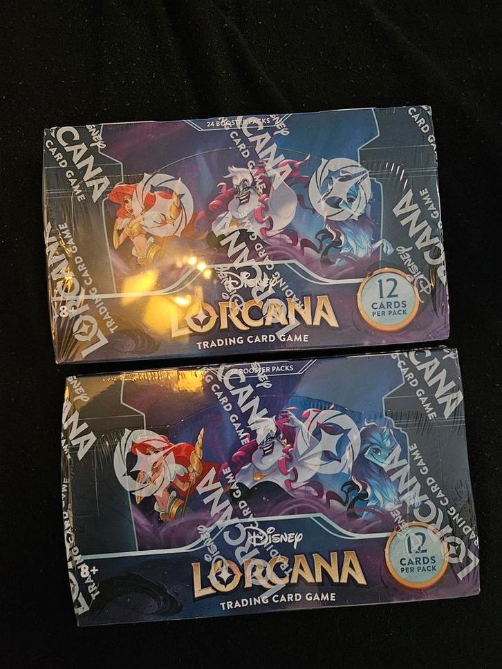 Lorcana ursulas return boosterbox, Hobby en Vrije tijd, Verzamelkaartspellen | Overige, Nieuw, Boosterbox, Foil, Ophalen