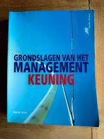 Grondslagen van het management - Keuning, Ophalen of Verzenden, Zo goed als nieuw, Management, Keuning