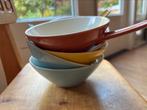 Schaaltjes met steel Villeroy en Boch pastel, Ophalen of Verzenden, Gebruikt, Overige stijlen, Schaal of Schalen