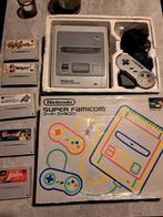 Japanse famicom (SNES) met spellen, Spelcomputers en Games, Spelcomputers | Nintendo Super NES, Ophalen of Verzenden, Zo goed als nieuw