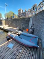 Rubberboot met enduro max 55 electra motor, Overige merken, Ophalen of Verzenden, Zo goed als nieuw, Benzine