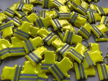 reflecterende sleutelhanger / reflector / uitdeelcadeautje beschikbaar voor biedingen