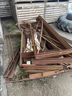 L-steunen van ijzer, Doe-het-zelf en Verbouw, Metalen, Ophalen, Gebruikt, IJzer