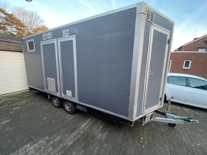 Dichte Gesloten Aanhanger, Auto diversen, Aanhangers en Bagagewagens, Gebruikt, Ophalen