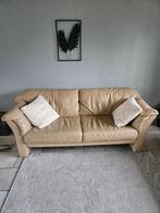 Mag weg, Bankstel 2 + 3 zits PERFECT LEER!, Ophalen, Gebruikt, 150 tot 200 cm, Tweepersoons