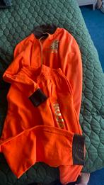 Weinig te Juichenpak oranje l/xl, Maat 52/54 (L), Roy Donders, Zo goed als nieuw, Kleding