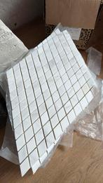 Marmer Diamond Mozaiek dolomit white, Doe-het-zelf en Verbouw, Tegels, Ophalen, Wandtegels, Minder dan 20 cm, Zo goed als nieuw