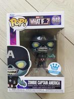 Funko pop what if zombie captain America funko exclusive, Nieuw, Ophalen of Verzenden