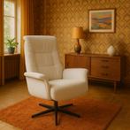 Ralaxfauteuil handverstelbaar leer stof Direct leverbaar!, Huis en Inrichting, Fauteuils, Metaal, Relaxfauteuil modern, Nieuw