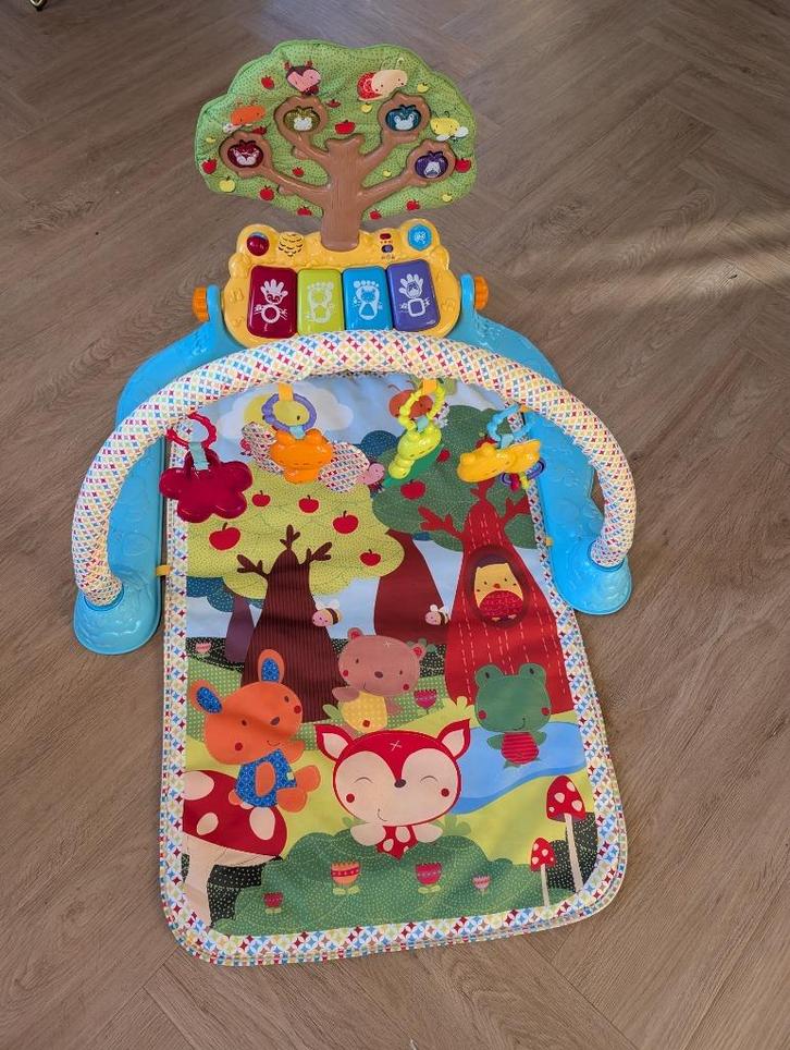Vtech dierenvriendjes speelmat, Kinderen en Baby's, Speelgoed | Vtech, Zo goed als nieuw, 0 tot 6 maanden, Ophalen of Verzenden