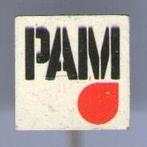 PAM blik brandstof speldje ( M_161 ), Verzamelen, Speldjes, Pins en Buttons, Verzenden, Zo goed als nieuw, Overige onderwerpen