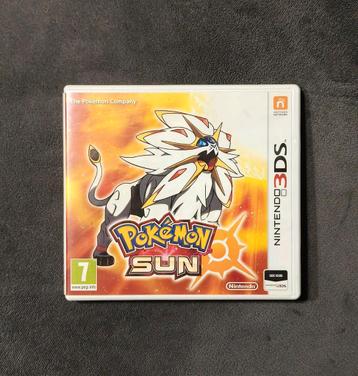 Pokémon Sun - 3DS Compleet Mooi | Doos en Boekjes beschikbaar voor biedingen
