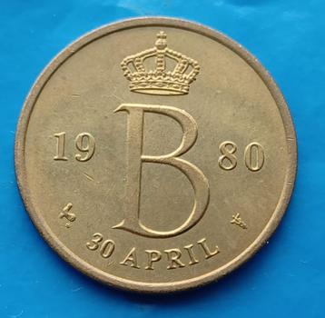 Legpenning Rijksmunt 1980 "30 April"  beschikbaar voor biedingen