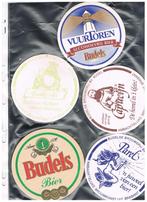 BIERVILTJES BUDEL, Verzamelen, Biermerken, Verzenden, Nieuw, Viltje(s), Overige merken