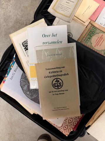 Ex Libris boejen beschikbaar voor biedingen