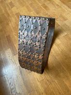 Antieke Handgesneden Houten Belt, Ophalen of Verzenden