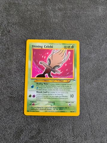 Shining Celebi #106 Pokemon Neo Destiny beschikbaar voor biedingen