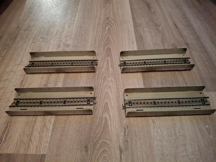 Marklïn 7161 metalen oprit recht, Hobby en Vrije tijd, Modeltreinen | H0, Gebruikt, Brug, Tunnel of Gebouw, Gelijkstroom of Wisselstroom