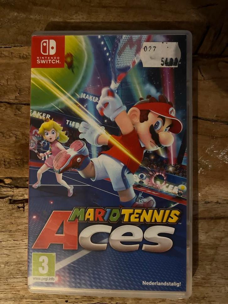 Mario Tennis Aces - Nintendo Switch, Spelcomputers en Games, Games | Nintendo Switch, Zo goed als nieuw, Sport, 2 spelers, Vanaf 3 jaar