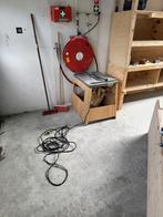 sheppach schulpzaagtafel, Doe-het-zelf en Verbouw, Gereedschap | Zaagmachines, Ophalen, Gebruikt, 1200 watt of meer, 70 mm of meer