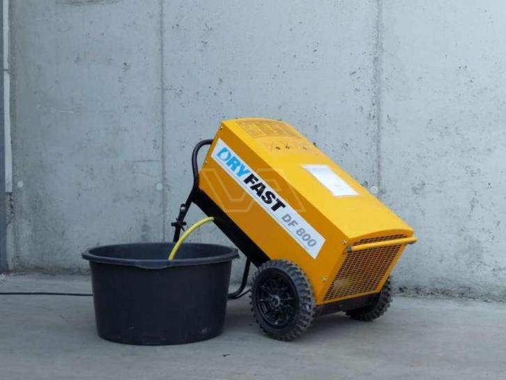 Bouwdroger DF800F te Huur, Doe-het-zelf en Verbouw, Ventilatie en Afzuiging, Afzuiger, Ophalen
