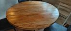 Ronde mango houten eettafel., Huis en Inrichting, Tafels | Eettafels, Ophalen, Rond, 100 tot 150 cm, 100 tot 150 cm