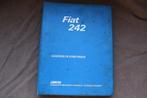 Fiat 242 1974 bedrijfsauto gegevens en afmetingen handboek, Ophalen of Verzenden
