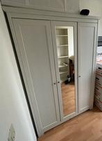 kledingkast Ikea Aspelund -wit., Huis en Inrichting, Kasten | Roldeurkasten en Archiefkasten, Ophalen, Gebruikt, 100 tot 150 cm