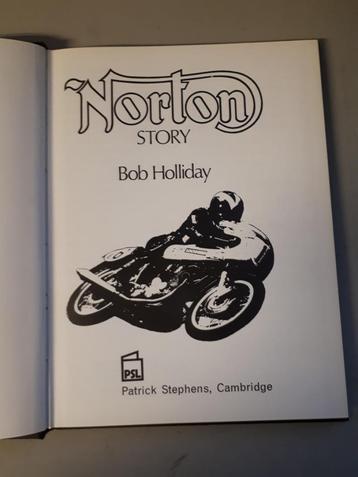 Norton story door Bob Holliday beschikbaar voor biedingen