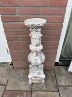 Antieke Aardewerk Pilaar Geglazuurd Woondecoratie Tuin, Ophalen of Verzenden