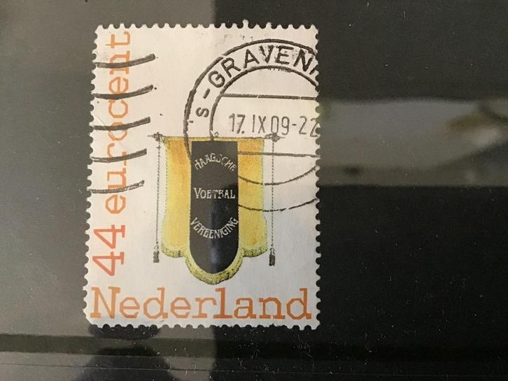 persoonlijke postzegel HVV Den Haag voetbalvereniging   258, Postzegels en Munten, Postzegels | Nederland, Gestempeld, Na 1940