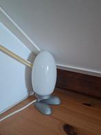 Grappige designlamp met voetjes, Huis en Inrichting, Lampen | Tafellampen, Ophalen of Verzenden, Zo goed als nieuw, Glas, Minder dan 50 cm
