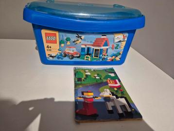 LEGO 6166 grote opbergdoos 25 ideeën+5 instructies beschikbaar voor biedingen