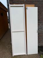 Lundia deur en eindstaander wit, Ophalen, Gebruikt, 80 tot 100 cm, Binnendeur