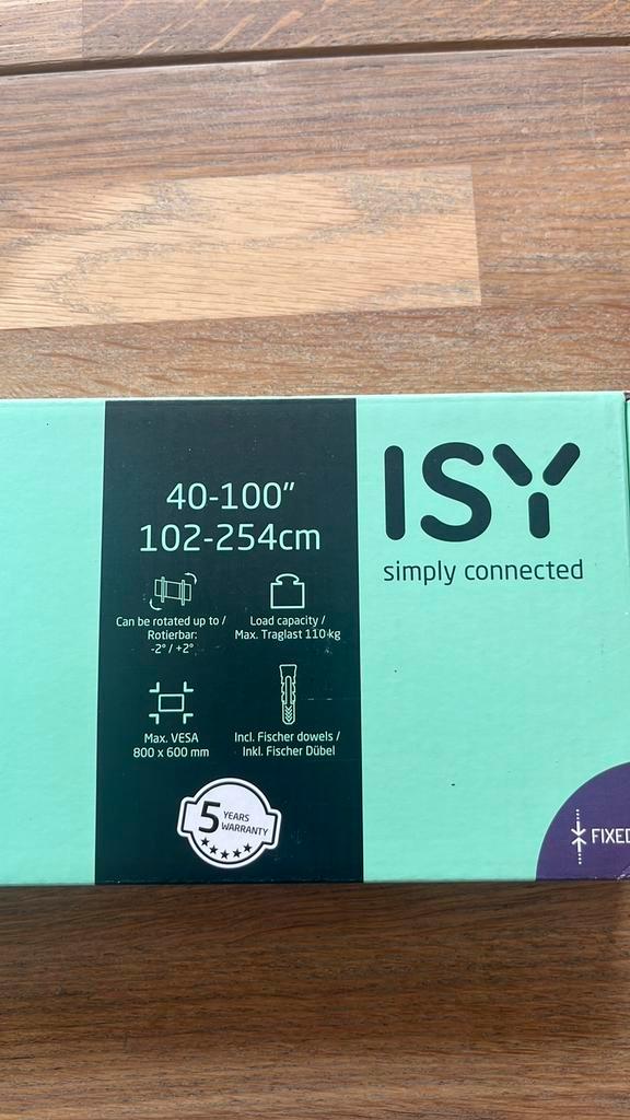 TV Beugel ISY simply connected, Audio, Tv en Foto, Televisiebeugels, Nieuw, Ophalen