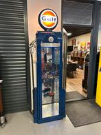 Prachtige benzinepomp Wayne 60 - USA Gaspump vitrine Gulf, Verzamelen, Automaten | Overige, Ophalen, Gebruikt