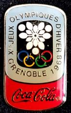 Coca-Cola Grenoble 1968 Olympische Spelen pin, Verzamelen, Speldjes, Pins en Buttons, Nieuw, Sport, Speldje of Pin, Verzenden
