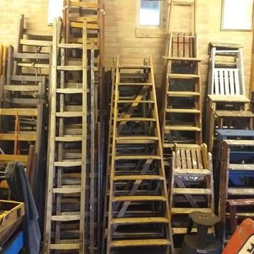 Ladder,  trap , huishoudtrap,  schildersladder vanaf 15,-  beschikbaar voor biedingen
