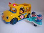 BUS, VLIEGTUIG, 6 Poppetjes, Little People, Fischer Price, Kinderen en Baby's, Speelgoed | Fisher-Price, Ophalen, Auto of Voertuig