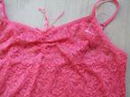 nieuw roze kanten topje maat M, Maat 38/40 (M), Nieuw, Ophalen of Verzenden, Roze