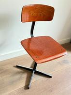 Vintage Industriële stijl kinderstoel Schoolstoel MARKO 1960, Antiek en Kunst, Ophalen