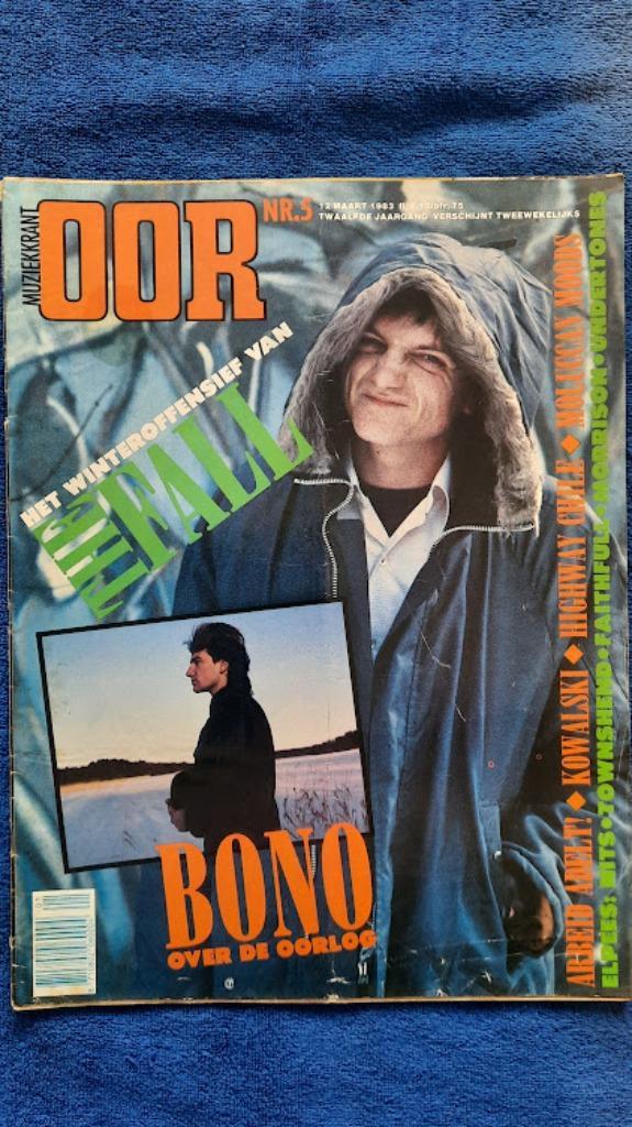 OOR 5-1983 The Fall Bono U2 Arbeid Adelt Kowalski The Nits P, Boeken, Tijdschriften en Kranten, Zo goed als nieuw, Muziek, Film of Tv