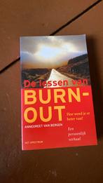 A. van Bergen - De lessen van burn-out, Ophalen of Verzenden, A. van Bergen, Ontwikkelingspsychologie, Zo goed als nieuw