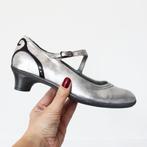 Mooie Zilver Leren Durea Pumps (Maat 4½ / 37½) € 55,-, Kleding | Dames, Schoenen, Durea, Pumps, Overige kleuren, Ophalen of Verzenden