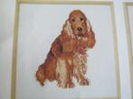Borduurpatroon  Hond Cocker Spaniel   nr 9669, Hobby en Vrije tijd, Borduren en Borduurmachines, Verzenden, Nieuw, Handborduren