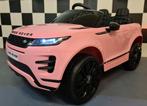 Kinderauto Range Rover Evoque - soft start - leren zit - RC, Ophalen of Verzenden, Nieuw, Afstandsbediening