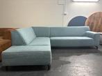 Blauwe Hoekbank, Ophalen of Verzenden, Zo goed als nieuw, Rechthoekig, 125 cm of meer